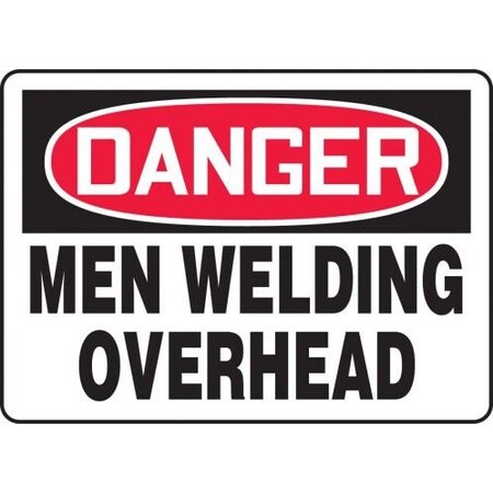 OSHA DANGER SAFETY SIGN MAN WELDING MWLD012VA